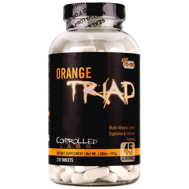 Orange Triad - 270 Таблетки  Controlled Labs - Nutra Best Bulgaria