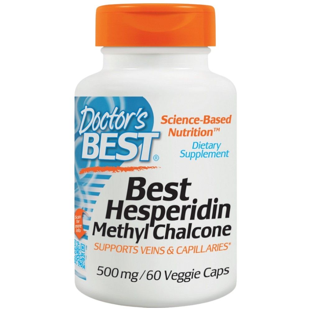 BEST Hesperidin Methyl Chalcone 500 mg - 60 капсули  Doctor’s Best - Nutra Best Bulgaria