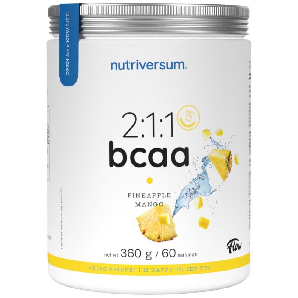 BCAA 2:1:1 Powder | Flow - 360 грама  Nutriversum - Nutra Best Bulgaria