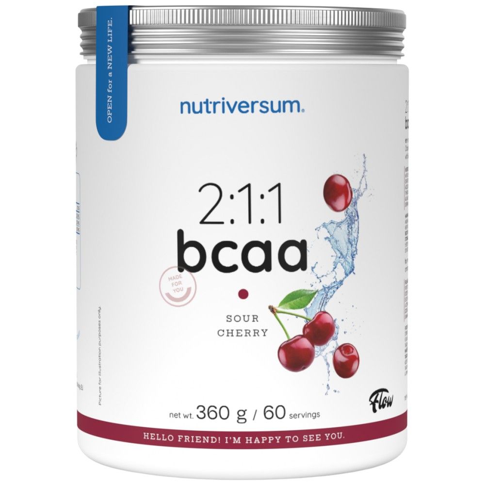 BCAA 2:1:1 Powder | Flow - 360 грама  Nutriversum - Nutra Best Bulgaria