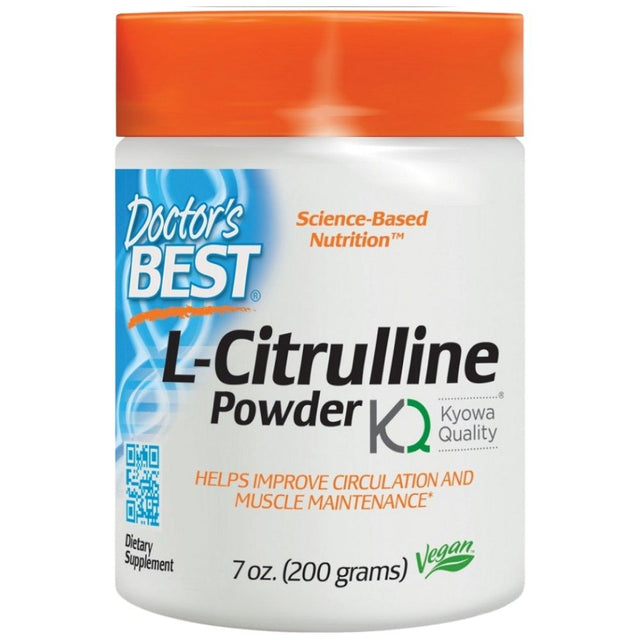 BEST L-Citrulline Powder - 200 грама  Doctor’s Best - Nutra Best Bulgaria