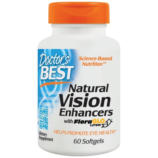 BEST Natural Vision Enhancers - 60 Гел капсули  Doctor’s Best - Nutra Best Bulgaria