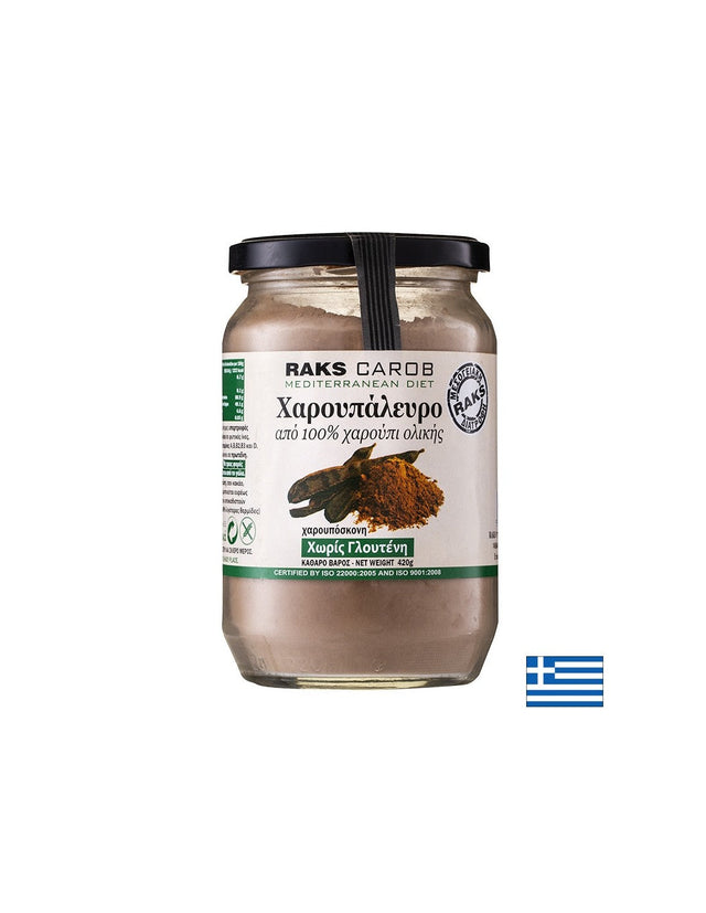 100 % Брашно от рожков (рожков на прах), 420 g  Raks - Nutra Best Bulgaria