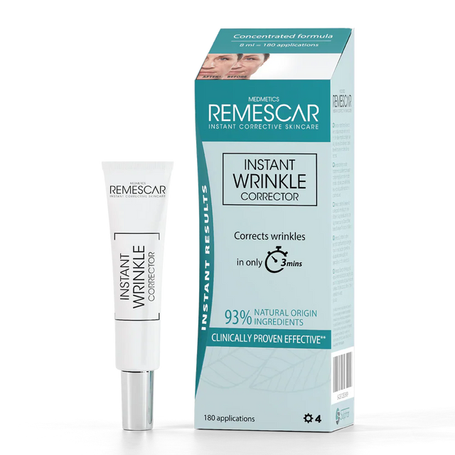 Instant Wrinkle Corrector – коректор за бръчки с мигновен ефект (180 нанасяния)  Remescar - Nutra Best Bulgaria