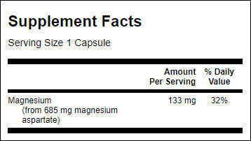 Magnesium Aspartate 685 mg - 90 капсули  Swanson - Nutra Best Bulgaria