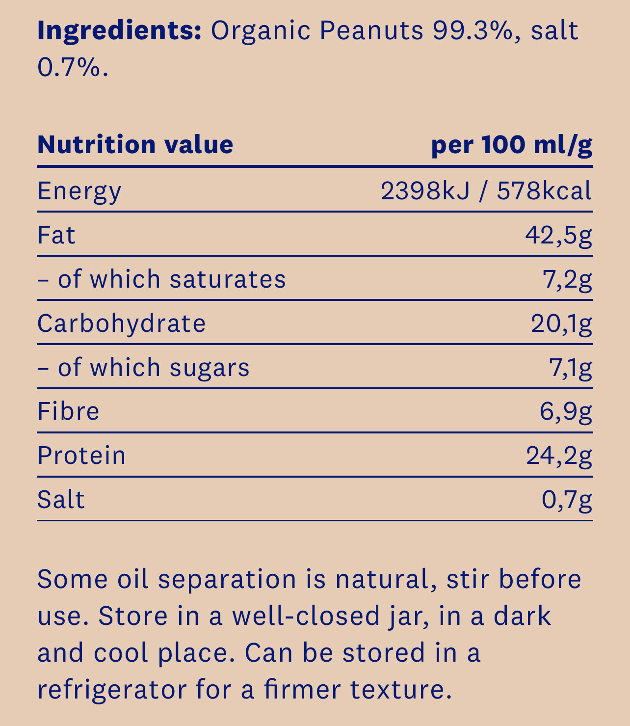 ЕКО фъстъчено масло crunchy (хрупкаво) 350гр (100% БИО)  HealthyCo - Nutra Best Bulgaria