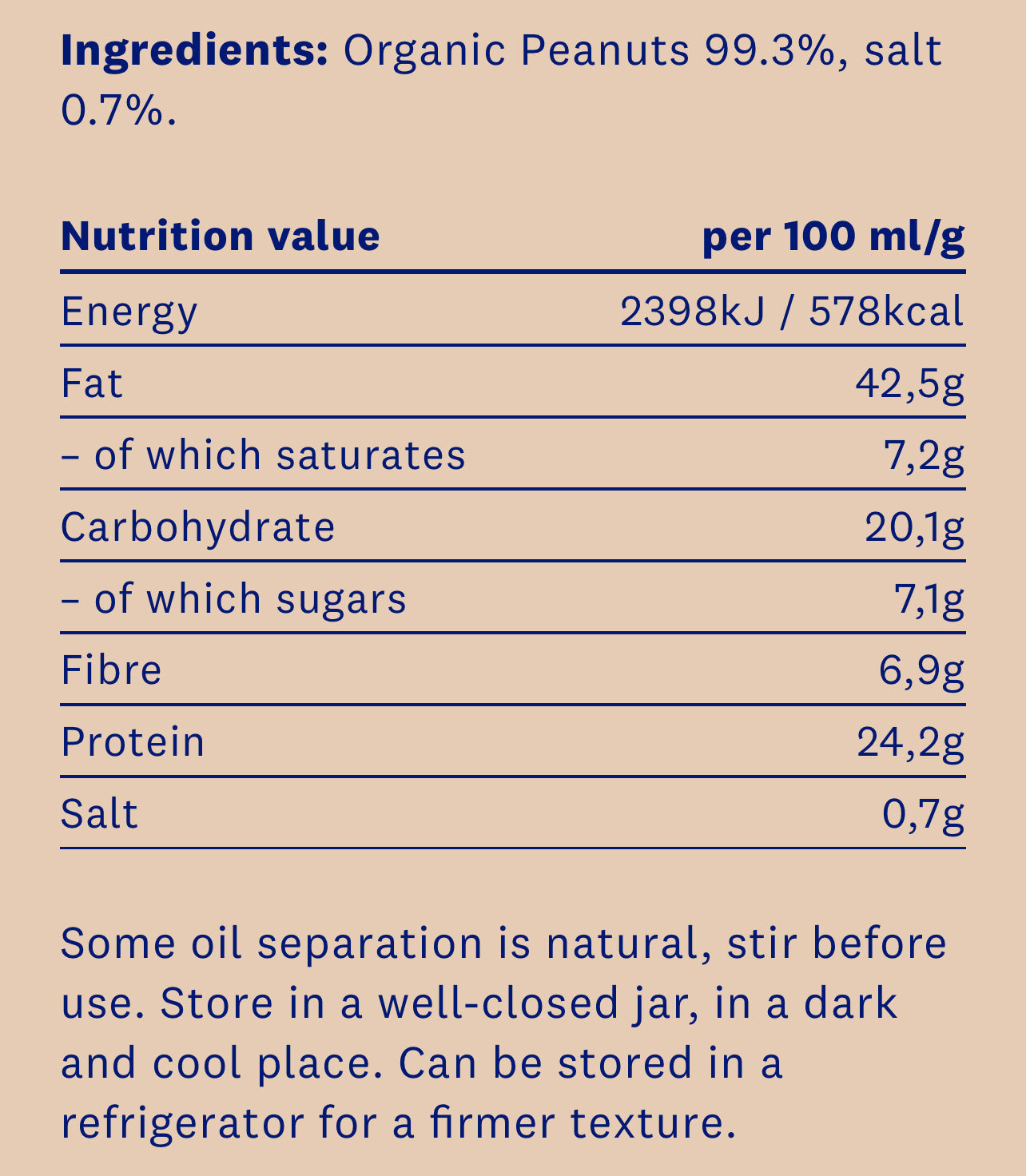 ЕКО фъстъчено масло creamy 350гр. (100% БИО)  HealthyCo - Nutra Best Bulgaria