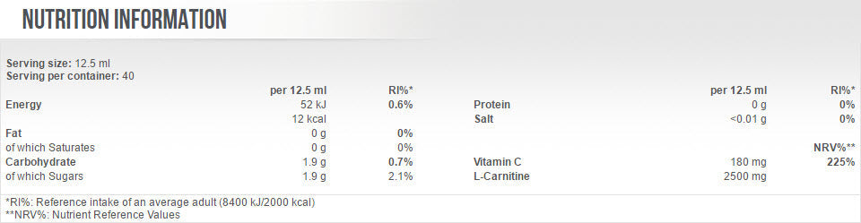 Carni-X Liquid 100 000 / 500 ml.  SCITEC - Nutra Best Bulgaria