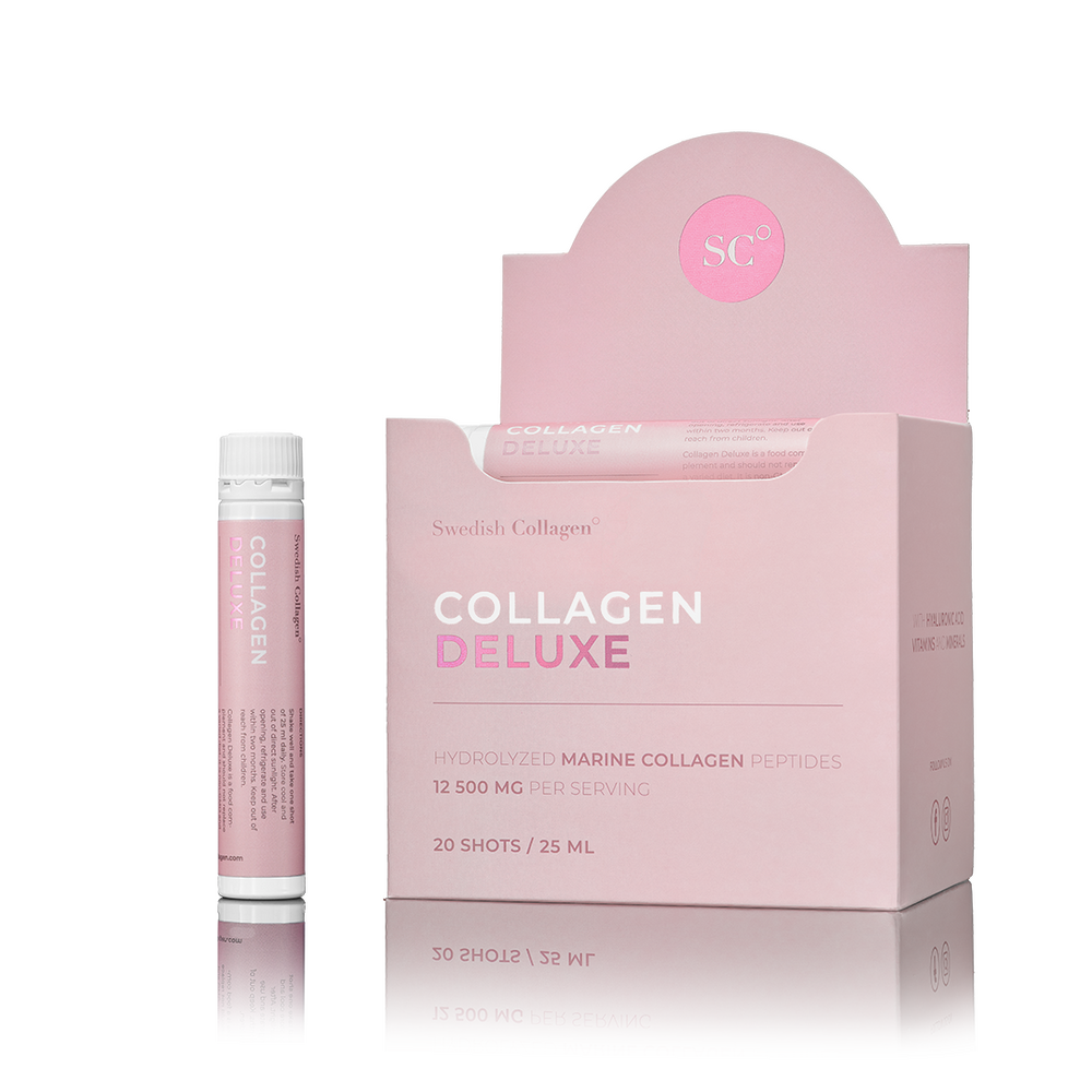Рибен Колаген Deluxe® 12,500 мг с хиалуронова киселина 75 мг 20 x 25ml  Swedish Collagen - Nutra Best Bulgaria