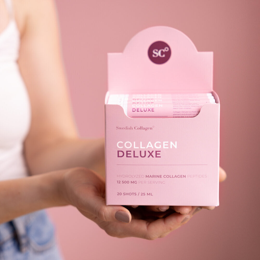 Рибен Колаген Deluxe® 12,500 мг с хиалуронова киселина 75 мг 20 x 25ml  Swedish Collagen - Nutra Best Bulgaria