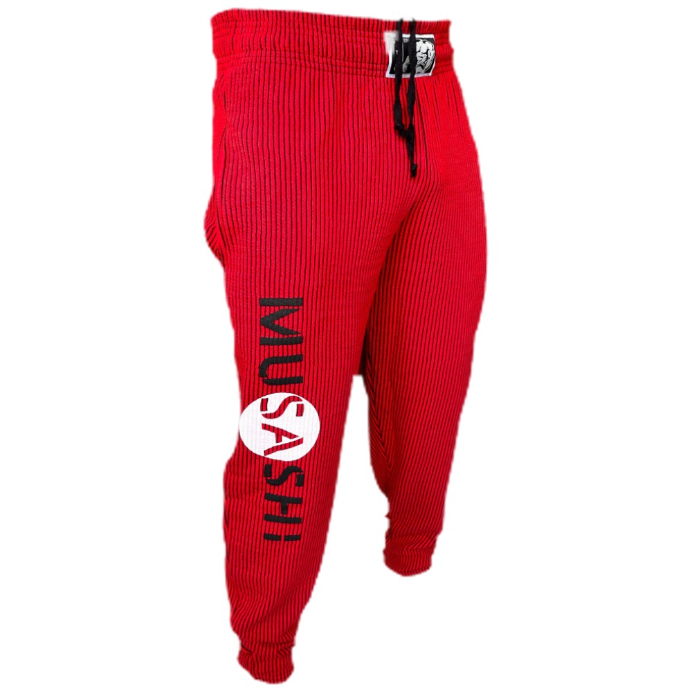 Тренировъчни Панталони - Червени / Sweatpants - Red  Musashi - Nutra Best Bulgaria