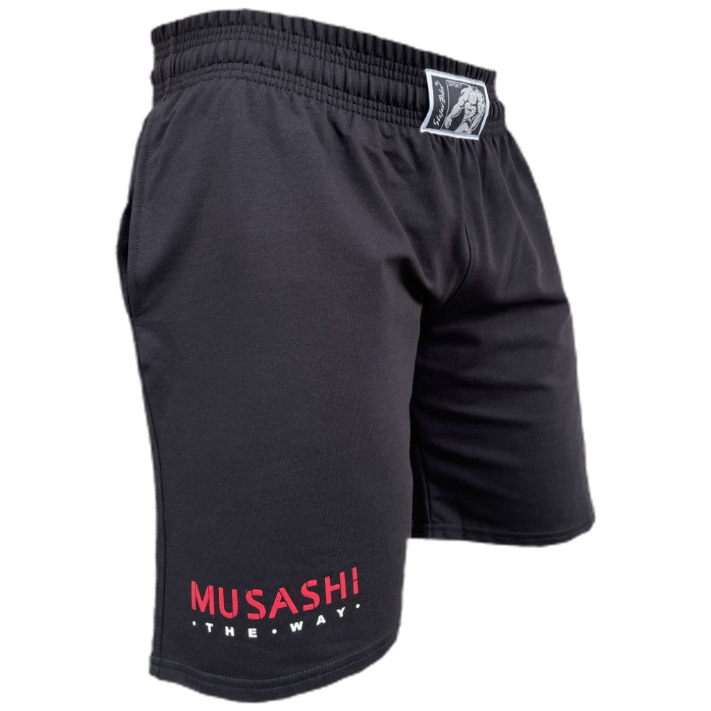 Къси панталони - Черни гладки / Shorts - Black  Musashi - Nutra Best Bulgaria