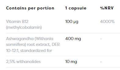 Ashwagandha Extra 400 mg - 120 капсули  Osavi - Nutra Best Bulgaria