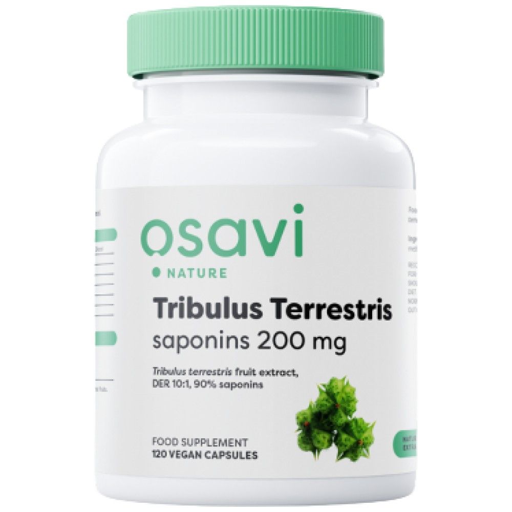 Tribulus Terrestris 90% | 200 mg Saponins - 90 капсули  Osavi - Nutra Best Bulgaria