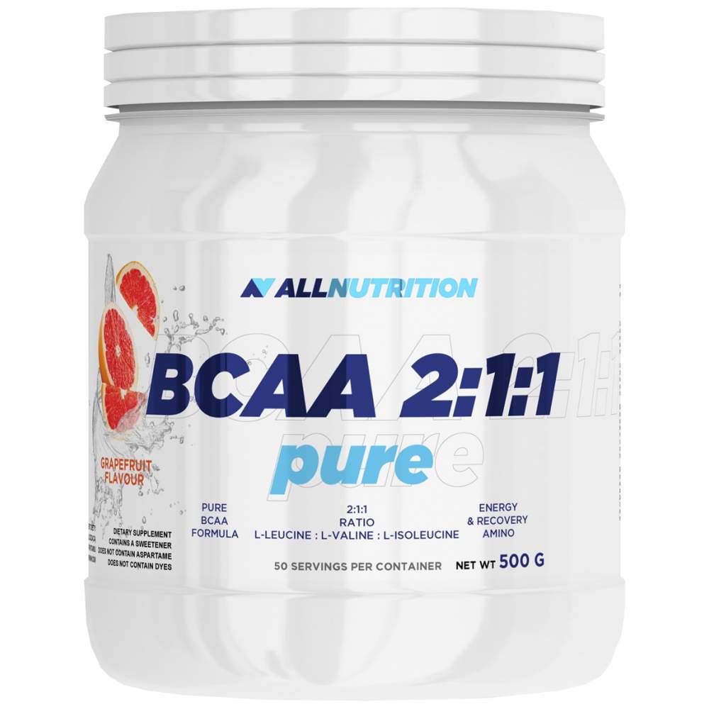 BCAA 2:1:1 Pure - 500 грама  AllNutrition - Nutra Best Bulgaria