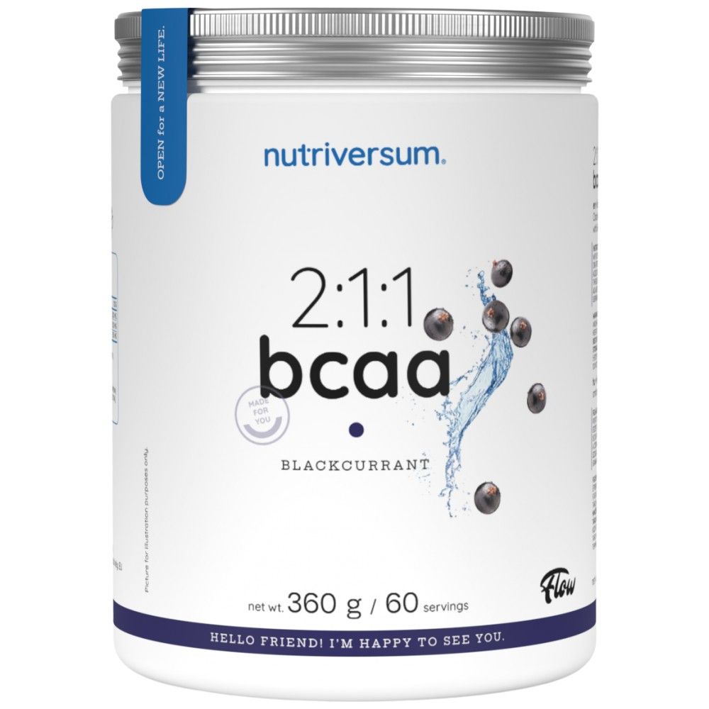 BCAA 2:1:1 Powder | Flow - 360 грама  Nutriversum - Nutra Best Bulgaria