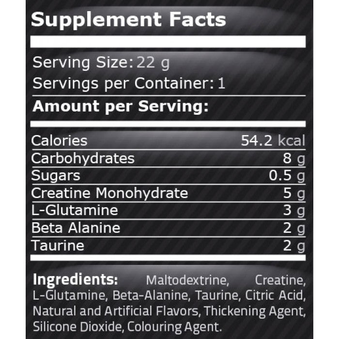 CGT BLAST+ - Raspberry - Доза - 22 Г  Pure Nutrition - Nutra Best Bulgaria