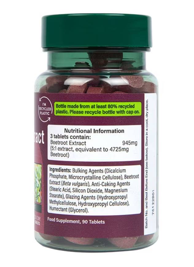 Beetroot Extract 945 mg - 90 Таблетки  Holland and Barrett - Nutra Best Bulgaria