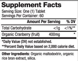 Cranberry Organic / 60 Caps  Biovea - Nutra Best Bulgaria