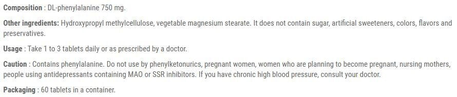 BIOVEA DLPA  60 Vcaps  Biovea - Nutra Best Bulgaria