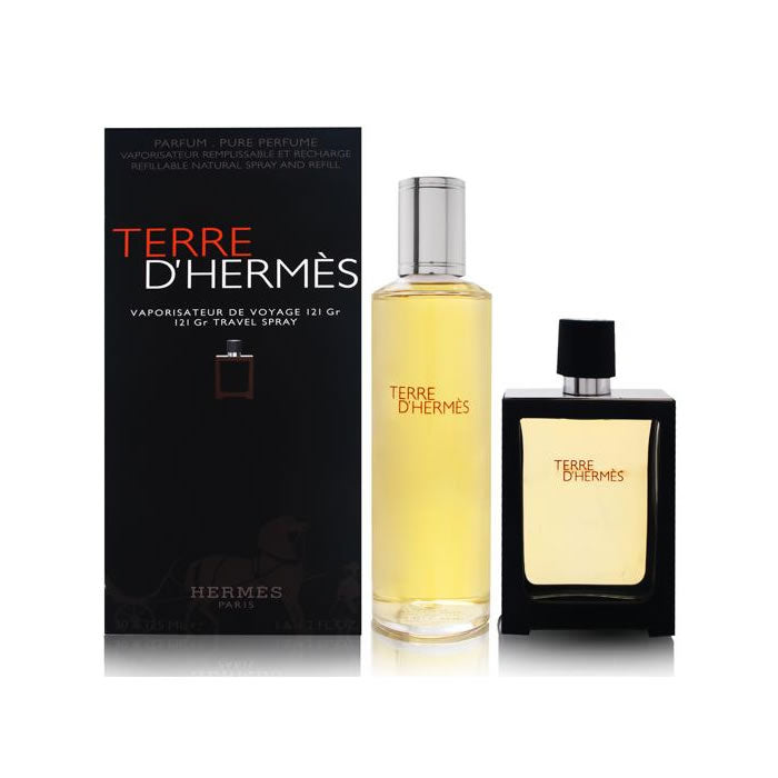 Terre D'hermes Eau De Perfume Spray Refillable 30ml Set 2 Pieces  HERMÈS - Nutra Best Bulgaria