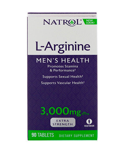 L-Arginine 5000 mg. / 90 Tabs.  Natrol - Nutra Best Bulgaria