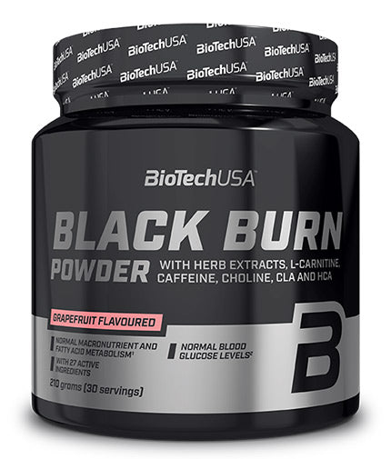 Black Burn Drink Powder - 0.210 kg  BioTech USA - Nutra Best Bulgaria