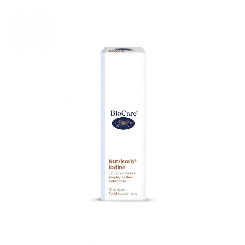 Течен йод / BioCare Nutrisorb Iodine 15ml  BIOCARE - Nutra Best Bulgaria