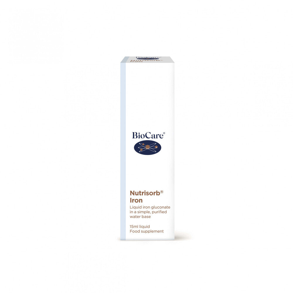 Течно желязо / BioCare Nutrisorb Iron 15ml  BIOCARE - Nutra Best Bulgaria
