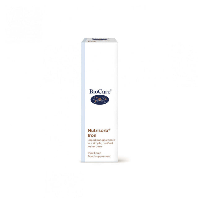 Течно желязо / BioCare Nutrisorb Iron 15ml  BIOCARE - Nutra Best Bulgaria