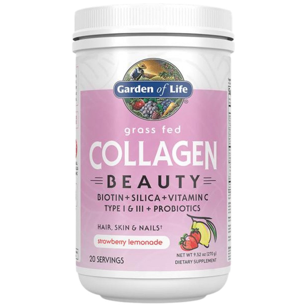 Grass Fed Collagen Beauty - 270 грама  Garden Of Life - Nutra Best Bulgaria