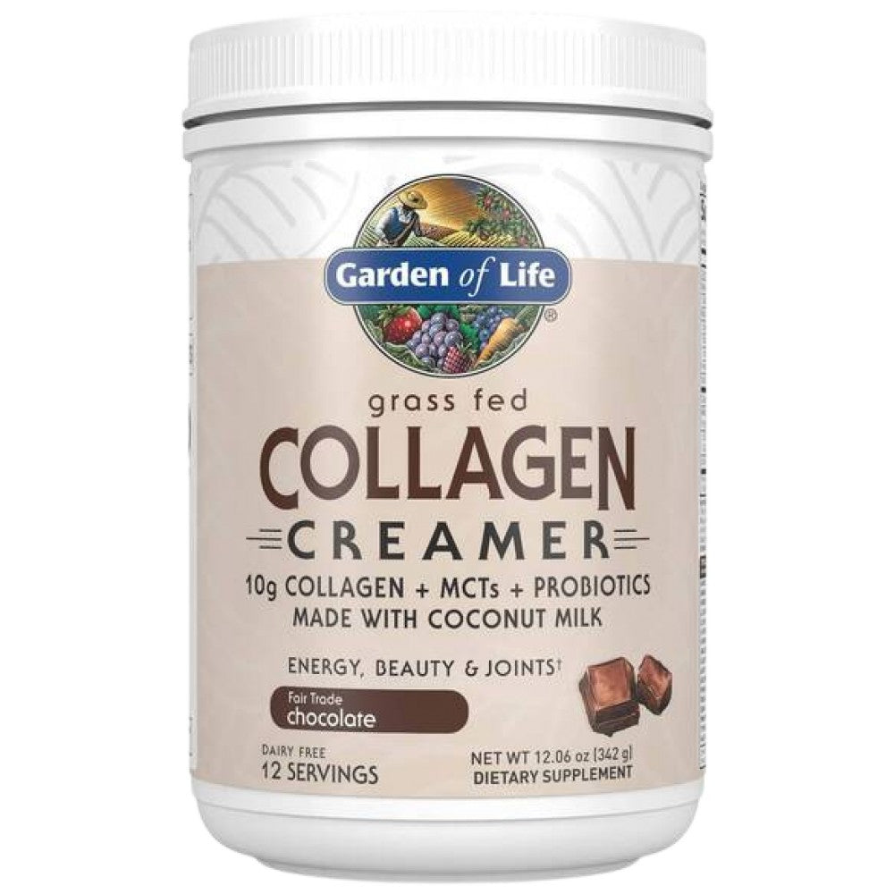 Grass Fed Collagen Creamer - 330 грама  Garden Of Life - Nutra Best Bulgaria