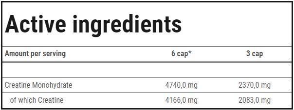 Creatine Micronized 200 Mesh | High Quality Creatine Monohydrate Caps - 120 капсули  Trec Nutrition - Nutra Best Bulgaria