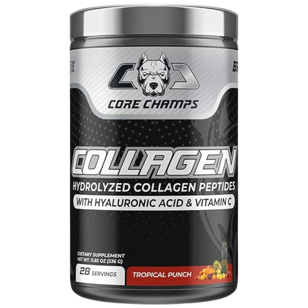 Collagen | with Hyaluronic Acid & Vitamin C - 336 грама  Core Champs by Kai Greene - Nutra Best Bulgaria