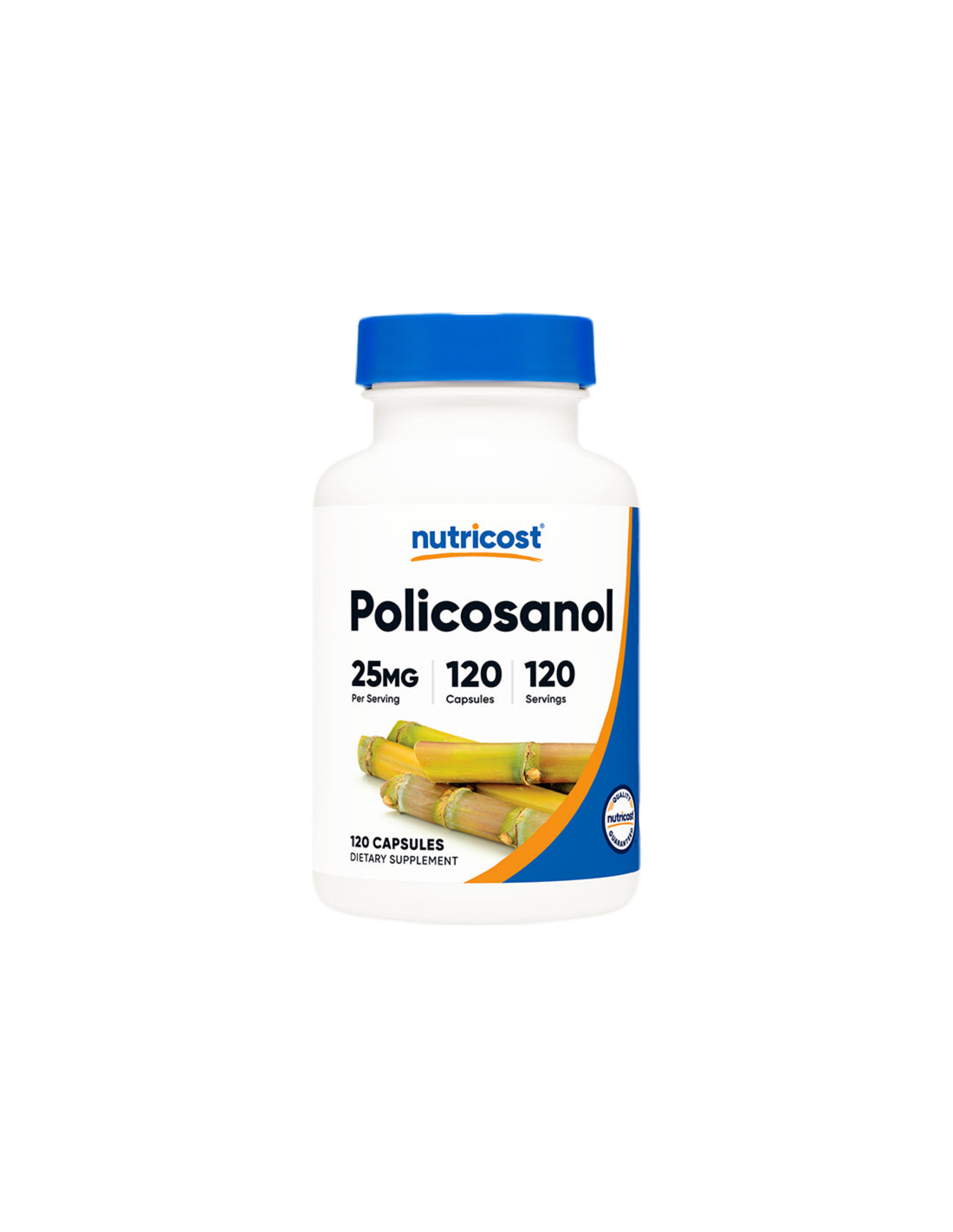 Сърдечно-съдова система - Поликосанол (Policosanol), 25 mg x 120 капсули Nutricost  Nutricost - Nutra Best Bulgaria
