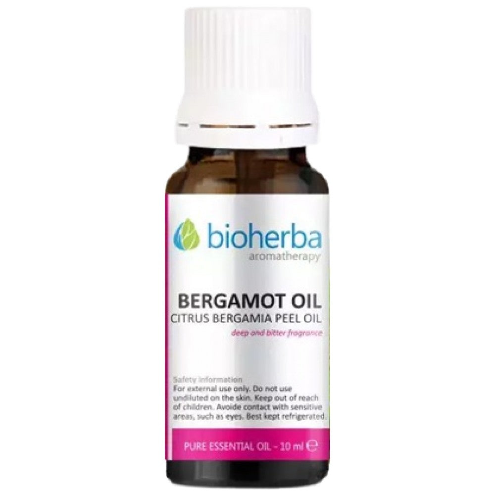 Bergamot Oil - 10 мл  Bioherba - Nutra Best Bulgaria