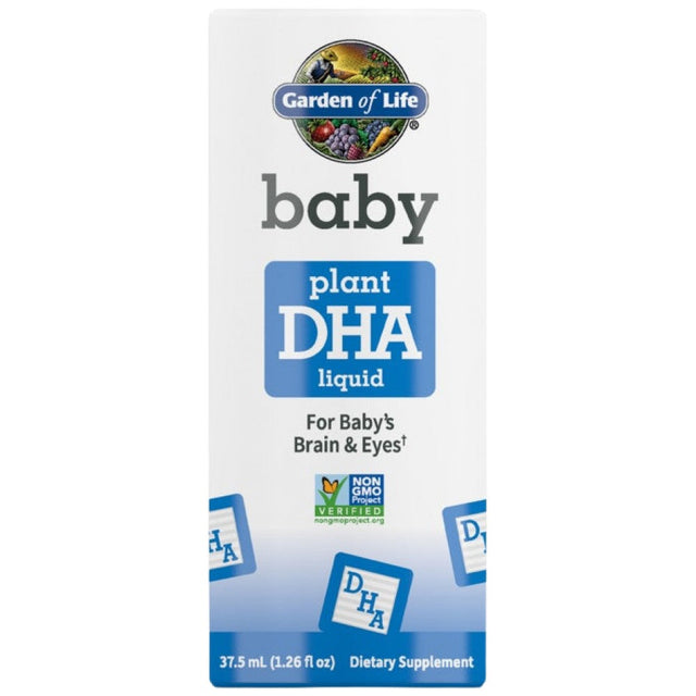 Baby Plant DHA Liquid - 37.5 мл  Garden Of Life - Nutra Best Bulgaria