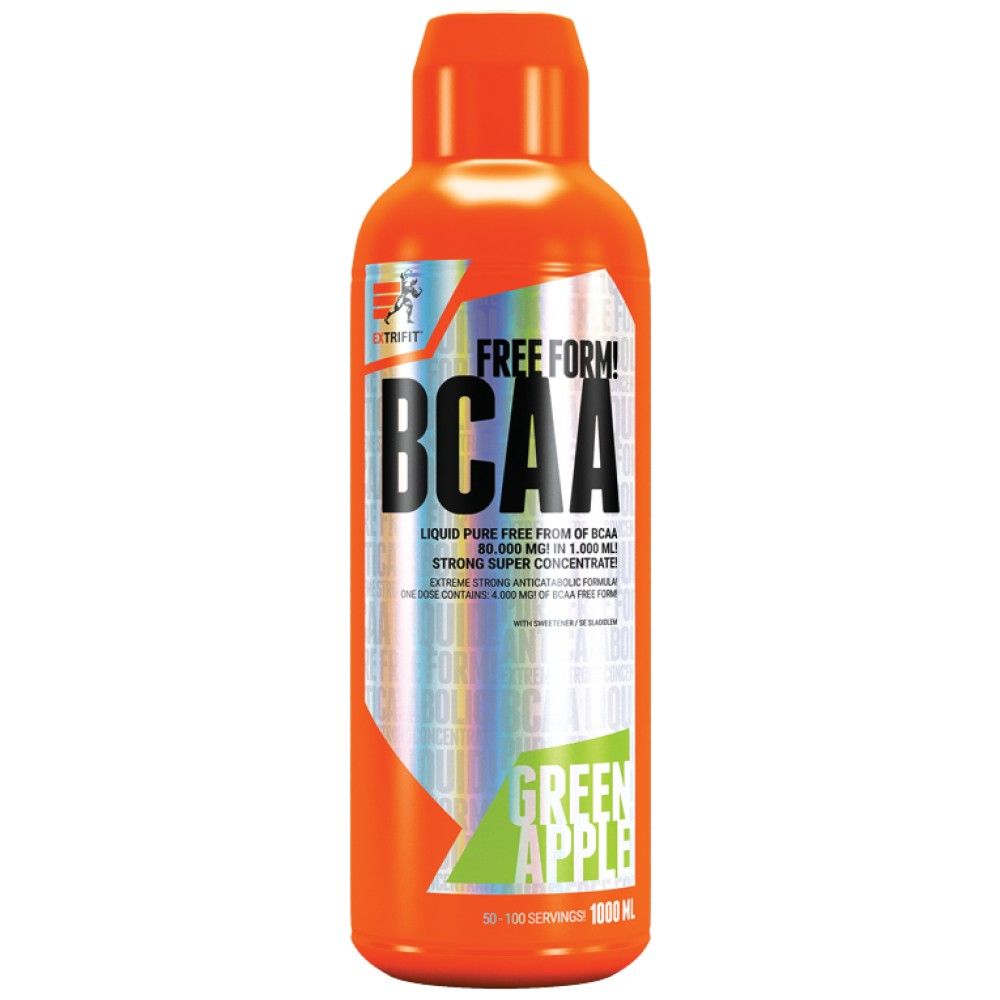 Free Form BCAA LIQUID 80000 mg - 1000 мл  Extrifit Sports Nutrition - Nutra Best Bulgaria
