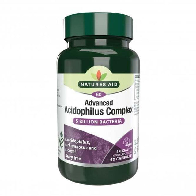 Пробиотичен комплекс с Ацидофилус (Acidophilus Complex) 5млрд. 60 капсули NaturesAid  Natures Aid - Nutra Best Bulgaria