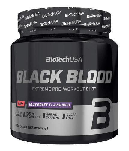 Black Blood CAF+ Extreme 300g  BioTech USA - Nutra Best Bulgaria