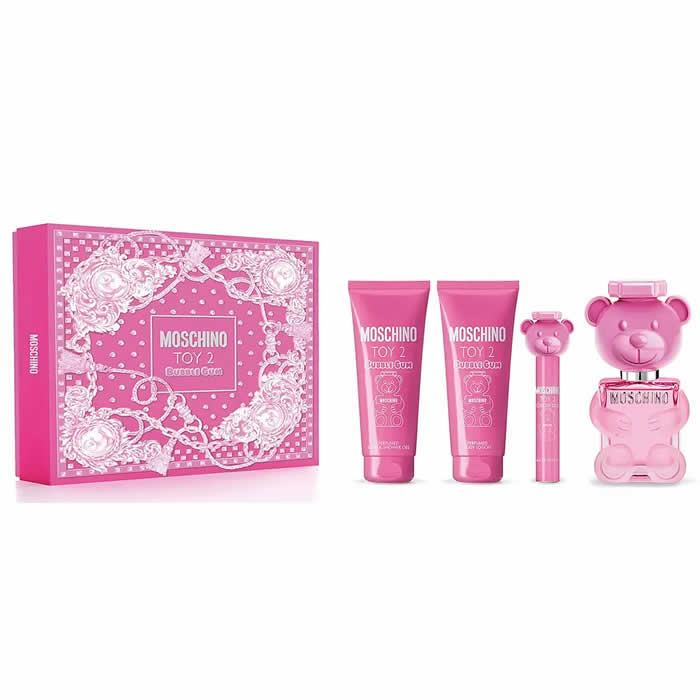 Moschino Toy 2 Bubblegum Eau de Toilette Spray 100ml Set 4 Pieces  MOSCHINO - Nutra Best Bulgaria