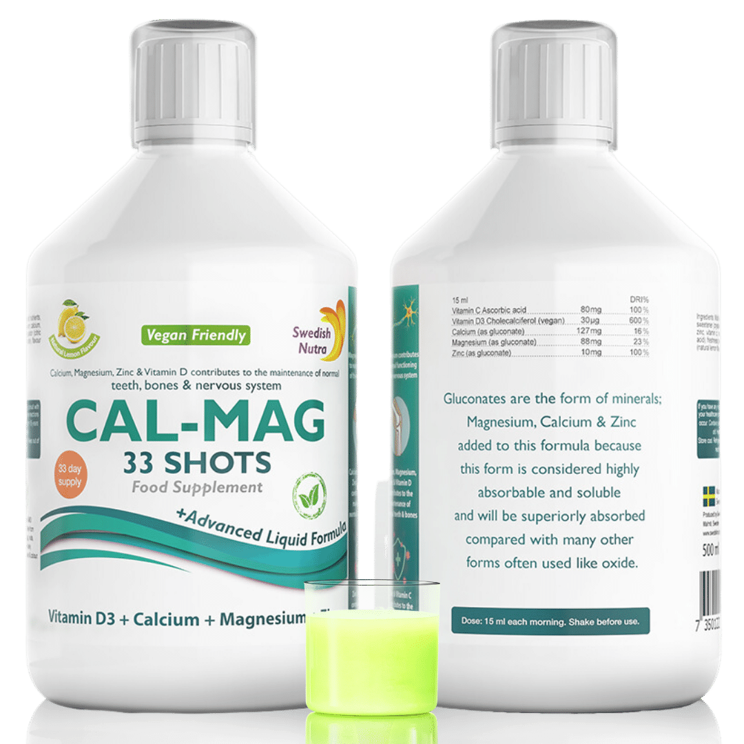 CAL-MAG /500 ML, 33 ДОЗИ/ SWEDISH NUTRA  Swedish Nutra - Nutra Best Bulgaria