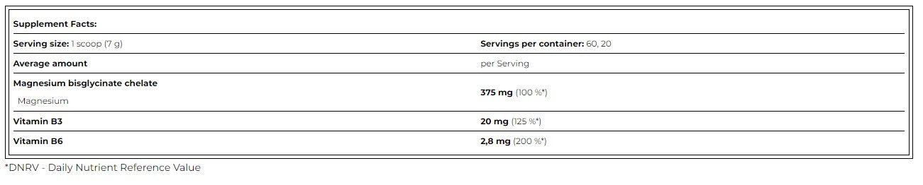 MagneChel / Magnesium Bisglycinate Chelate / 7 g  AMIX - Nutra Best Bulgaria