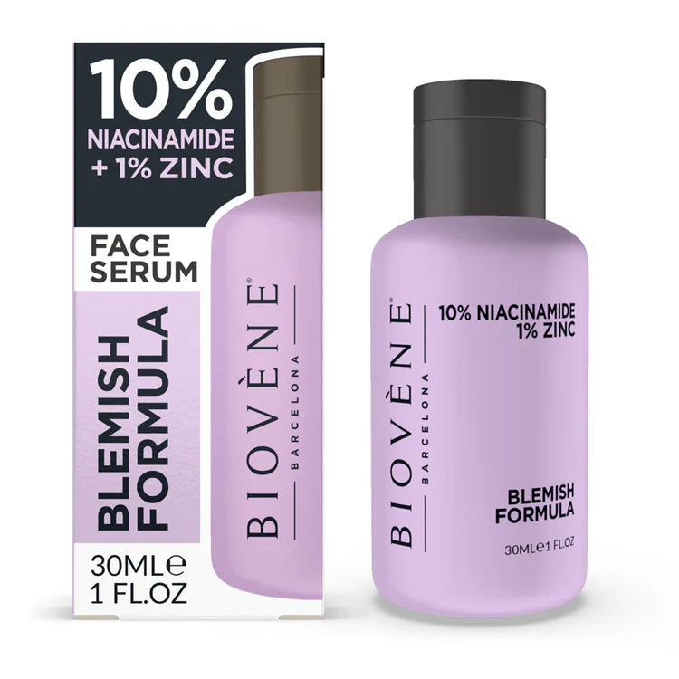 Ниацинамид серум за лице с 10% концентрация за освежаване 30 мл  Biovène Barcelona - Nutra Best Bulgaria