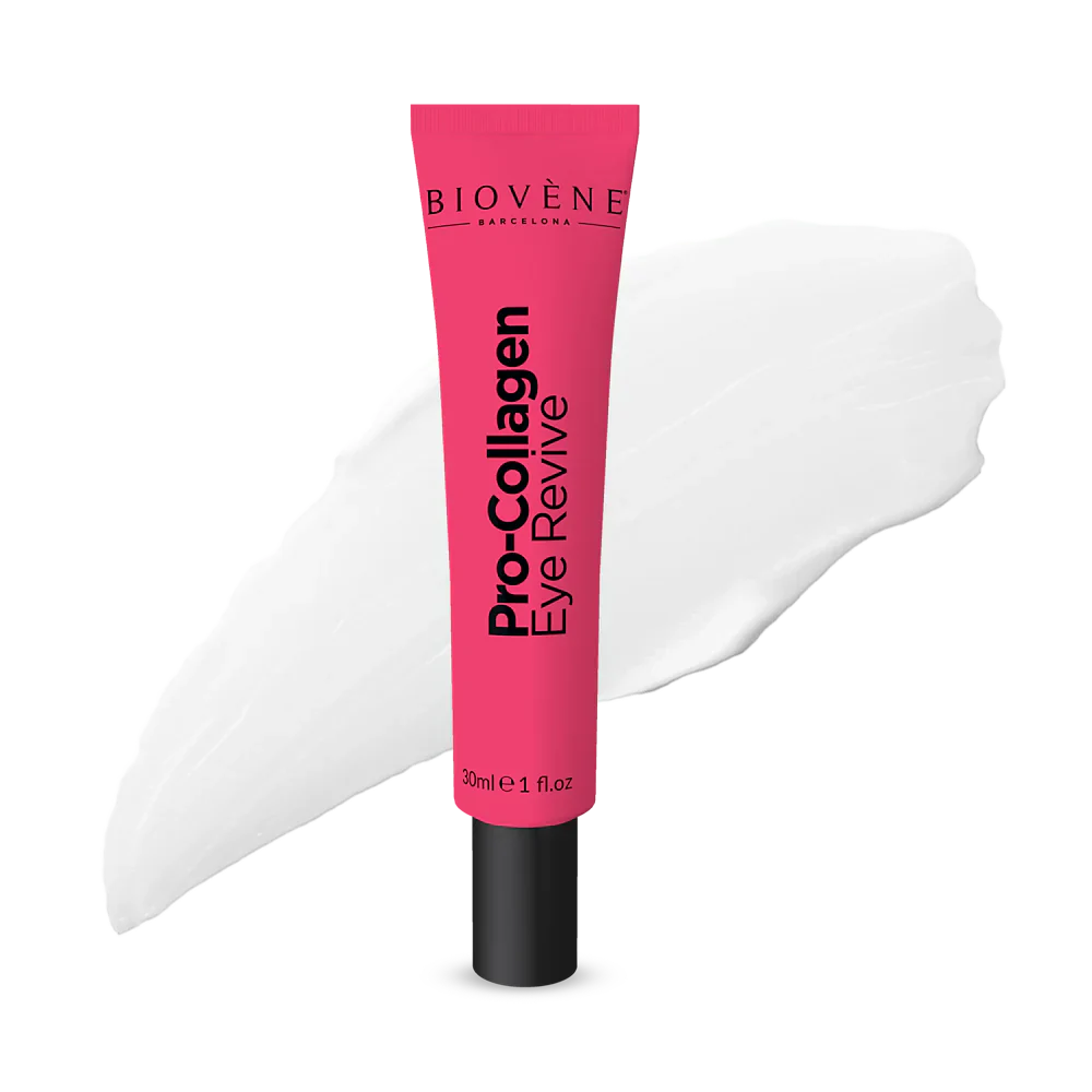 PRO-COLLAGEN Околоочен крем с колаген за стягане и озаряване - 30 мл  Biovène Barcelona - Nutra Best Bulgaria
