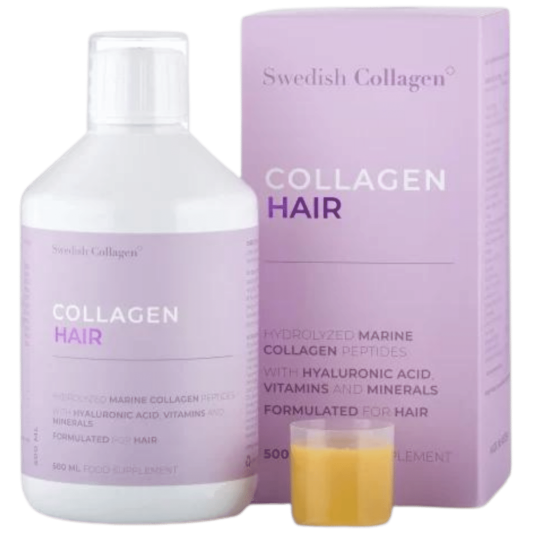 Рибен Колаген Hair с коензим Q10 /500 мл, 33 дози/  Swedish Collagen - Nutra Best Bulgaria