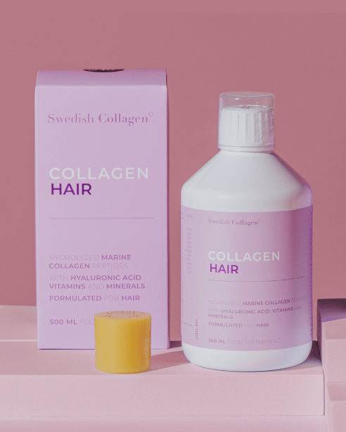 Рибен Колаген Hair с коензим Q10 /500 мл, 33 дози/  Swedish Collagen - Nutra Best Bulgaria