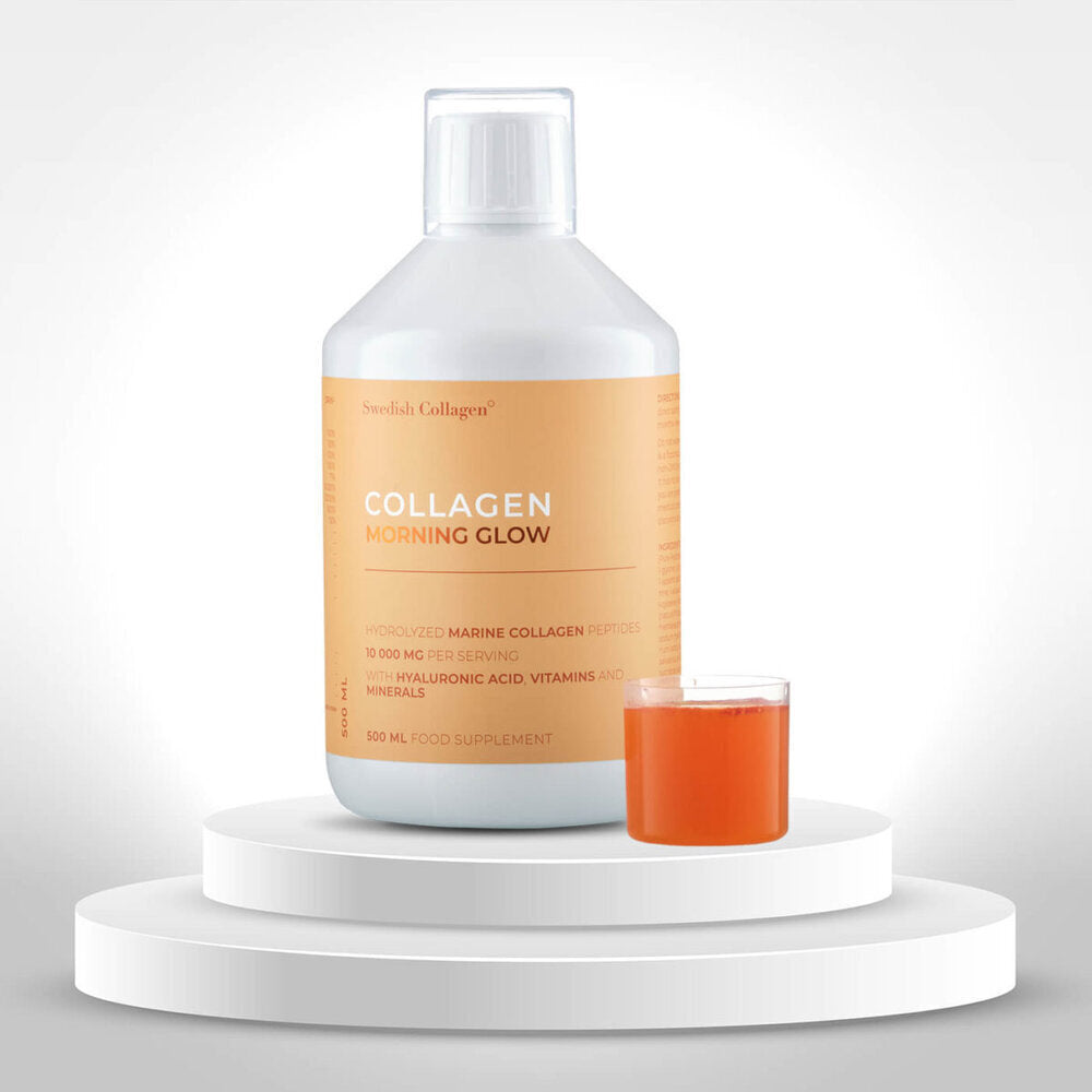 Рибен колаген Morning Glow 10000 мг + Ретинол 500 мл Swedish Collagen  Swedish Collagen - Nutra Best Bulgaria