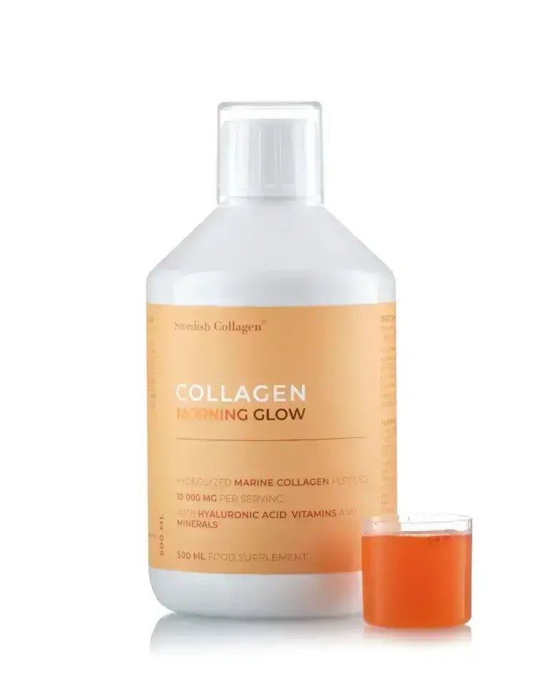 Рибен колаген Morning Glow 10000 мг + Ретинол 500 мл Swedish Collagen  Swedish Collagen - Nutra Best Bulgaria