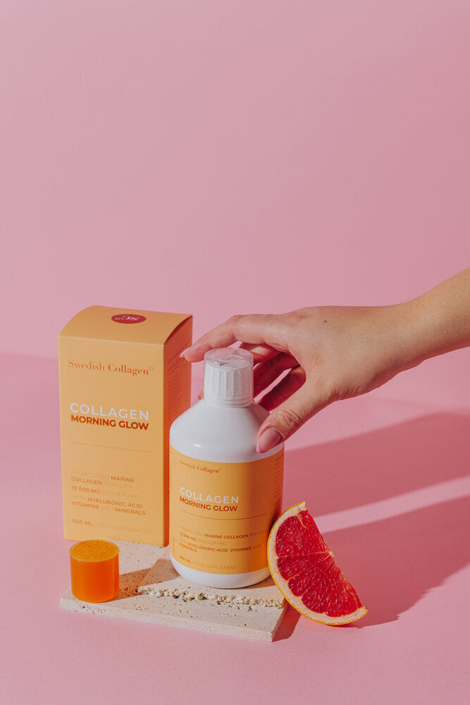 Рибен колаген Morning Glow 10000 мг + Ретинол 500 мл Swedish Collagen  Swedish Collagen - Nutra Best Bulgaria